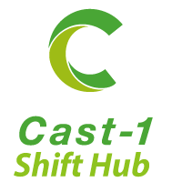 Cast-1 ShiftHub ロゴ